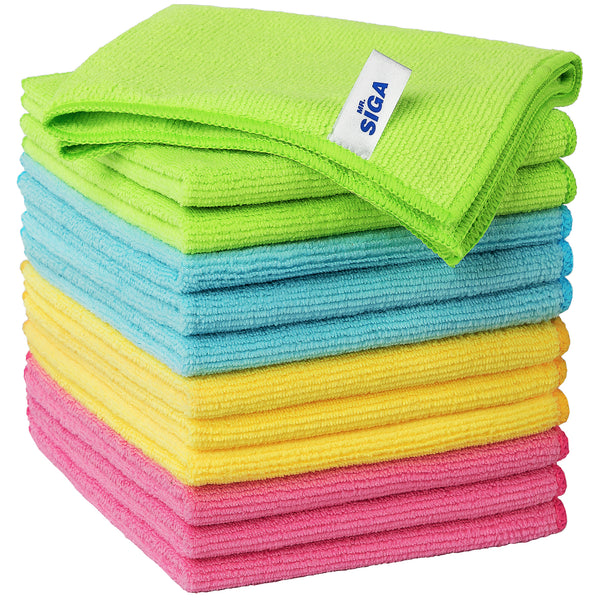 Mr.siga Microfiber cleaning cloths – Pack of 20