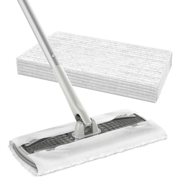 MR.SIGA Dry Sweeping Mop , Dust Mop for Household Floor, Included 6 Dry Sweeping Cloths