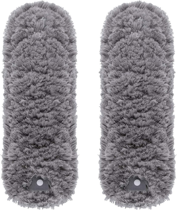 MR.SIGA Lint Free Microfiber Duster Refills, Washable Duster for Household Cleaning, 2 Pack