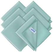 MR.SIGA Ultra Fine Microfiber Cloths for Glass, Pack of 6