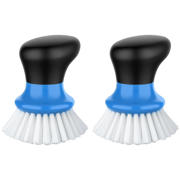 Mr.siga Small Dish Brush 2pcs-Blue